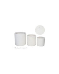 MACETERO X3 KENDRA MAGNESIO 40X40X40 CM