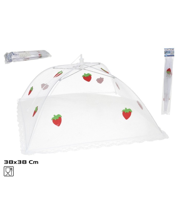 CUBRE ALIMENTOS RUBY 44X44CM