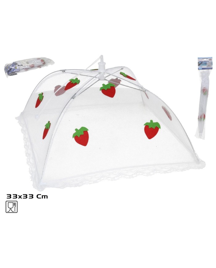 CUBRE ALIMENTOS RUBY 33X33CM