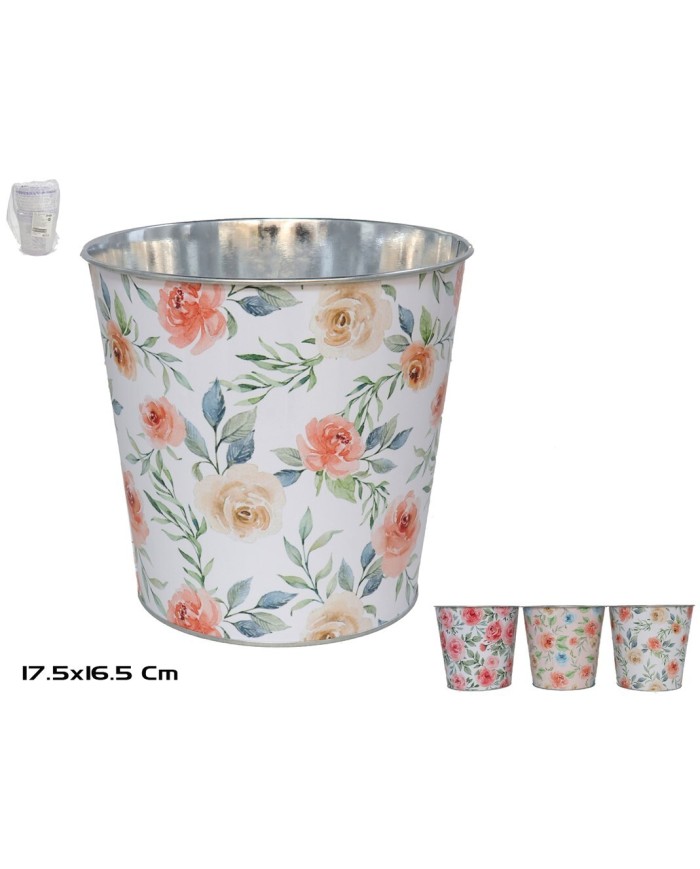 CUBO ZINCADO OVAL FLAVIO 3SRT 17,5X16,5X13 CM