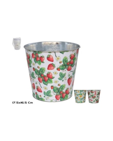 CUBO ZINCADO MEDITERRANEO 2SRT 17,5X16,5X13 CM