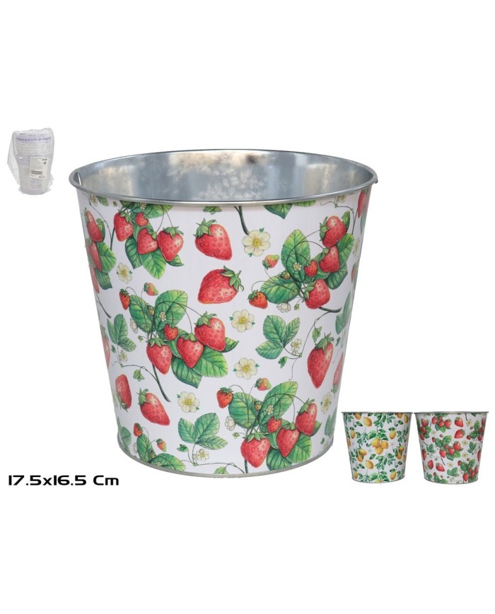 CUBO ZINCADO MEDITERRANEO 2SRT 17,5X16,5X13 CM