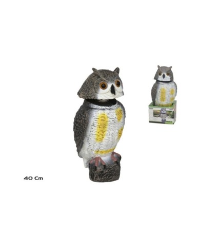 BUHO JARDIN TICO 40X19X18 CM