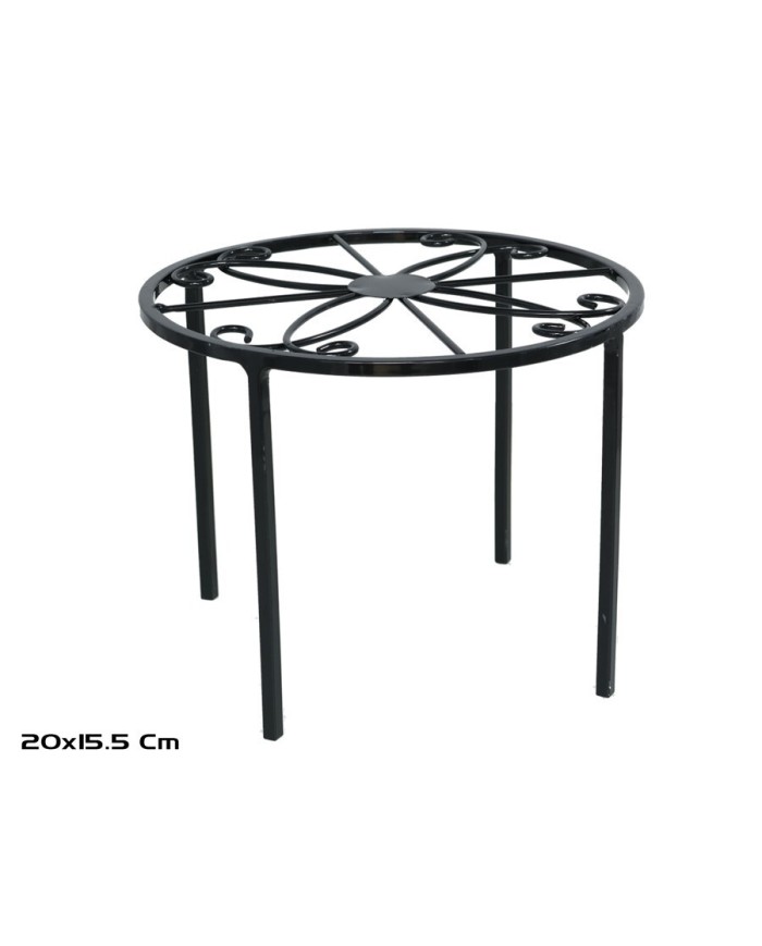 SOPORTE MACETA IRIS 20X15,5 BLANCO