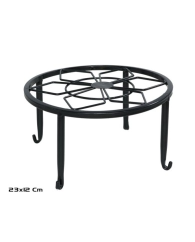 SOPORTE MACETA LISA 23X12 BLANCO