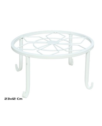 SOPORTE MACETA RUN 23X12,5 NEGRO