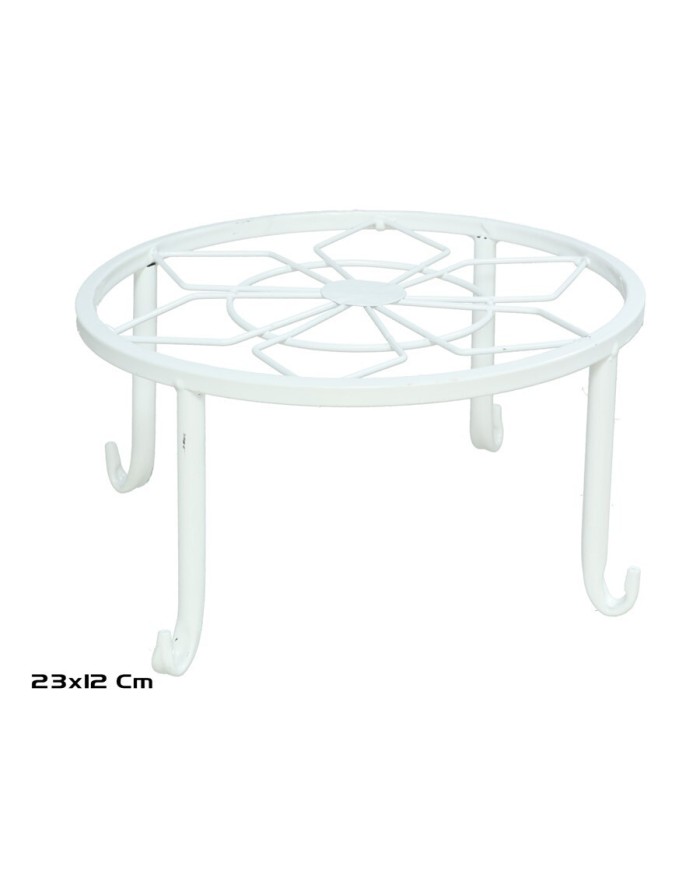 SOPORTE MACETA RUN 23X12,5 NEGRO