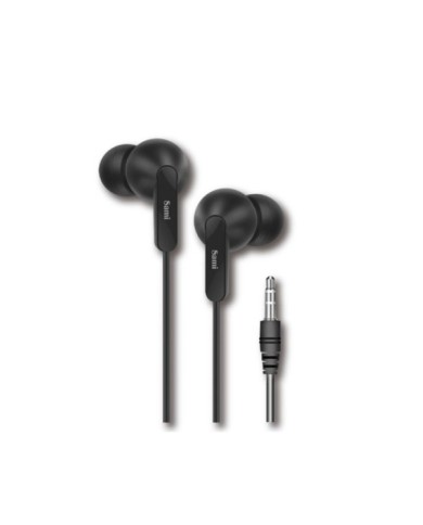 Auricular sami silicona negro ergonómico jack 3.5m
