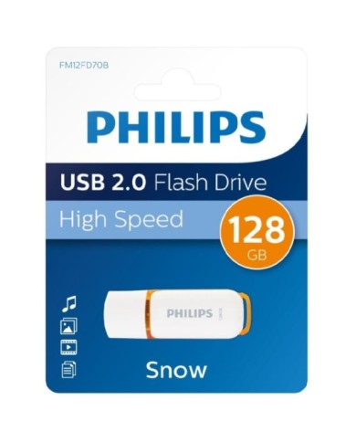 Pendrive philips 128gb snow