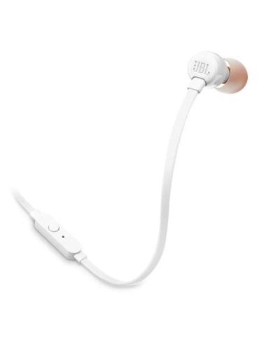 Auricular in-ear jbl con microfono - blanco