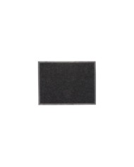 FELPUDO 80X120CM PVC/POLIÉSTER  - NEGRO CHINE BLANCO