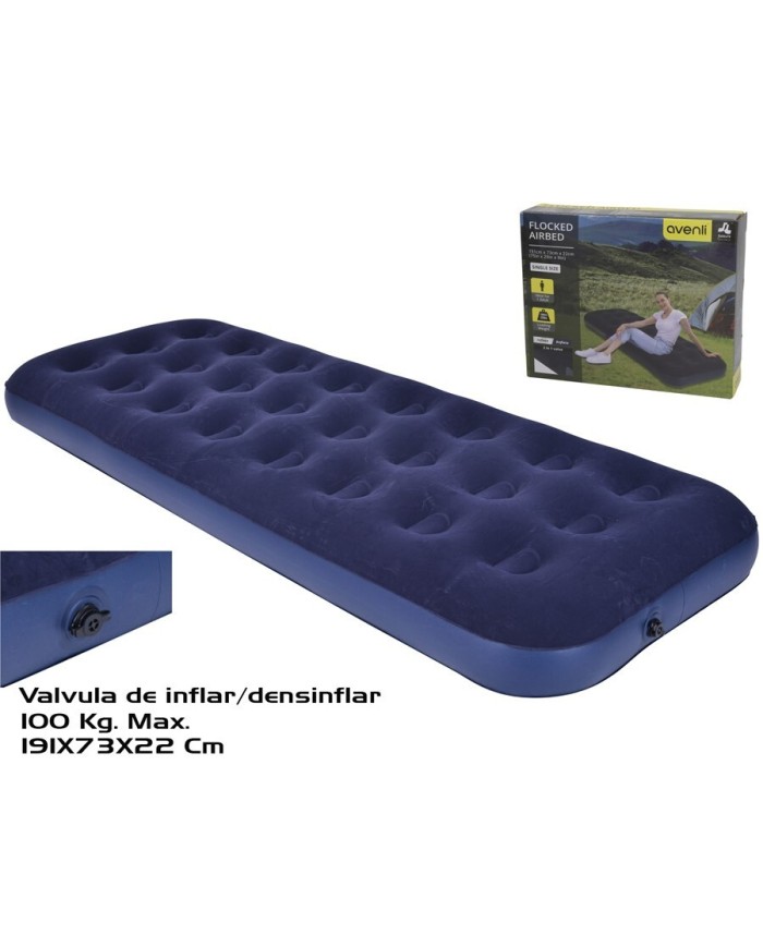 COLCHÓN FLOCADO 191X73X22CM