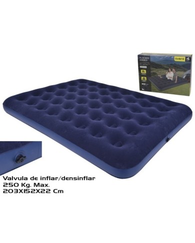 COLCHON FLOCADO QUEEN 203X152X22CM