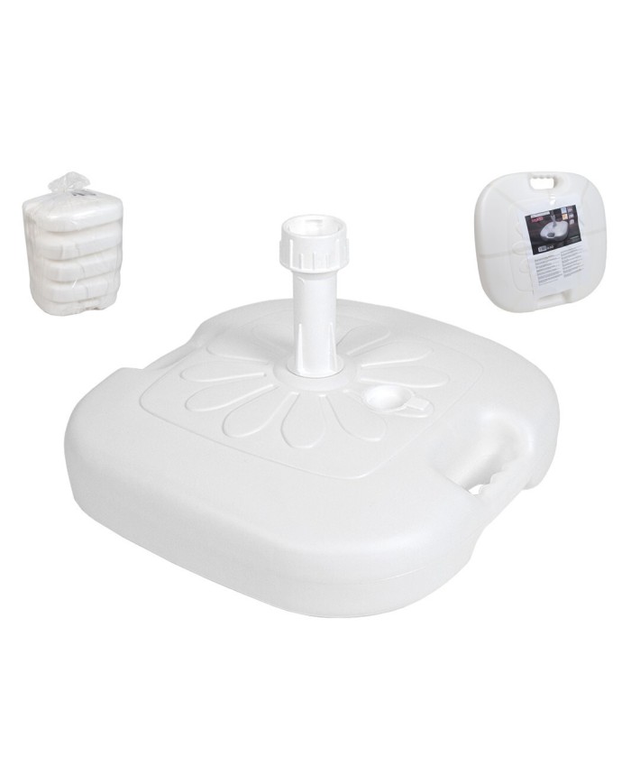 PIE DE SOMBRILLA BASE BLANCA