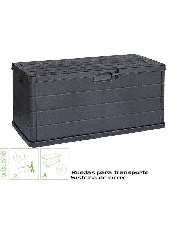 BAUL ALPHA 340 L ANTRACITA