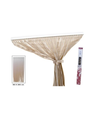 CORTINA PUERTA ANETO 90X210 Nº2 MIEL