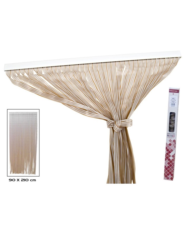 CORTINA PUERTA ANETO 90X210 Nº2 MIEL