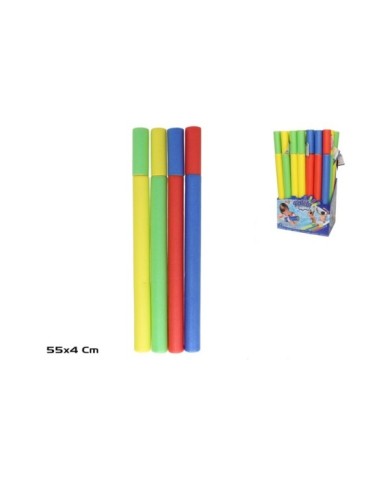 EXPOSITOR PISTOLA DE AGUA FOAM SUCCION 55X4 CM