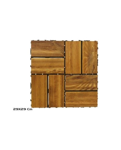 BALDOSA MADERA 29X29X2,2CM