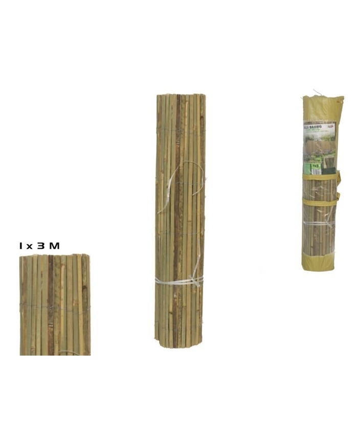 VALLA BAMBU COLOR NATURAL 1X3M
