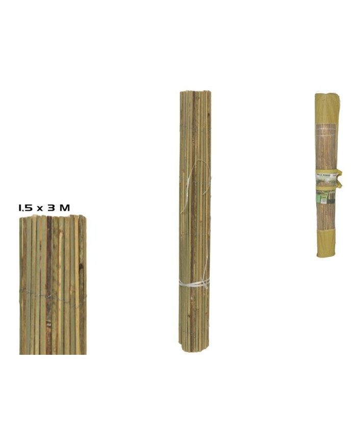 VALLA BAMBU COLOR NATURAL 1,5X3M