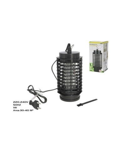 MATA MOSQUITOS ELECTRICO LED UV 1W 30-40