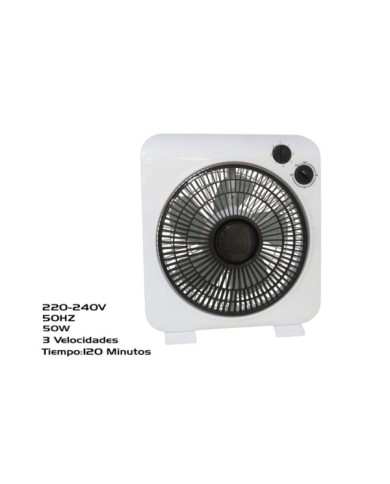 VENTILADOR SUELO BOX 220-2240V 50HZ 3 VELO. TEMPOR