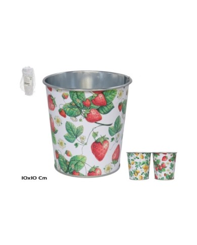 CUBO ZINCADO MEDITERRANEO 2SRT 10X10X7,5 CM