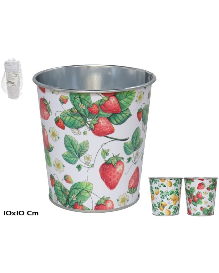 CUBO ZINCADO MEDITERRANEO 2SRT 10X10X7,5 CM