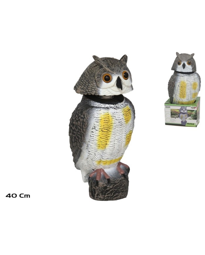 BUHO JARDIN TICO 40X19X18 CM