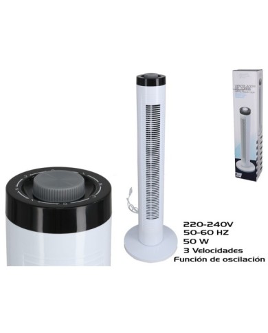 VENTILADOR DE TORRE 45W 81X26,5X26 CM