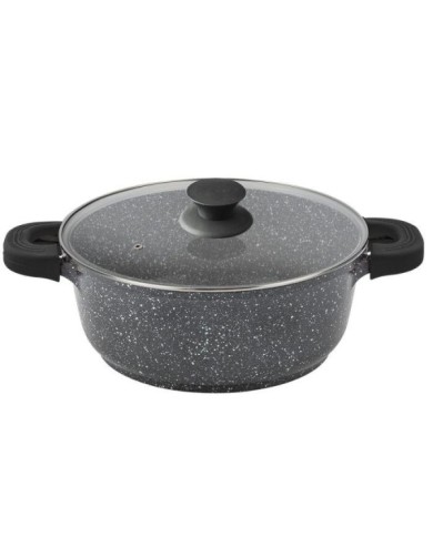 CACEROLA ALFUND.BLACK ALTA PIEDRA 20CM