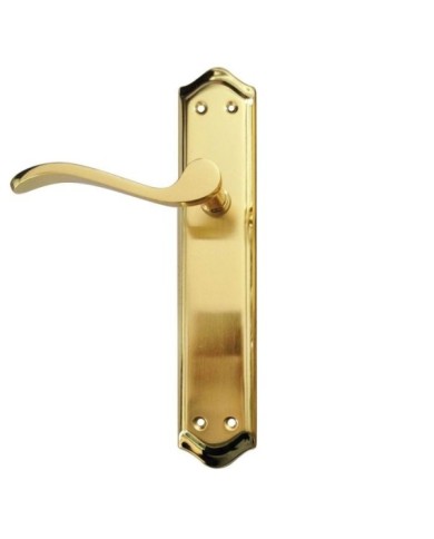 MANILLA CURVA PLACA 255mm.LAT.BRILL.