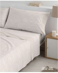 Sábanas CASSA COTTONS J SAB POPI Beige