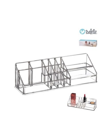 DISPENSADOR COSMETICOS RECTANGULAR 30x9x9 cm