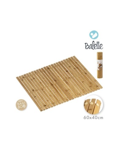 ALFOMBRA BAÑO 40x60 cm BAMBU