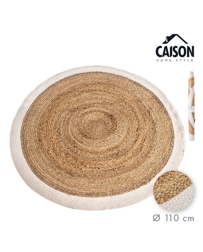 ALFOMBRA YUTE Ø110 cm