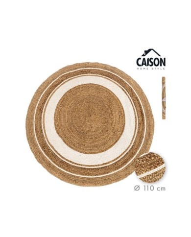 ALFOMBRA YUTE Ø110 cm