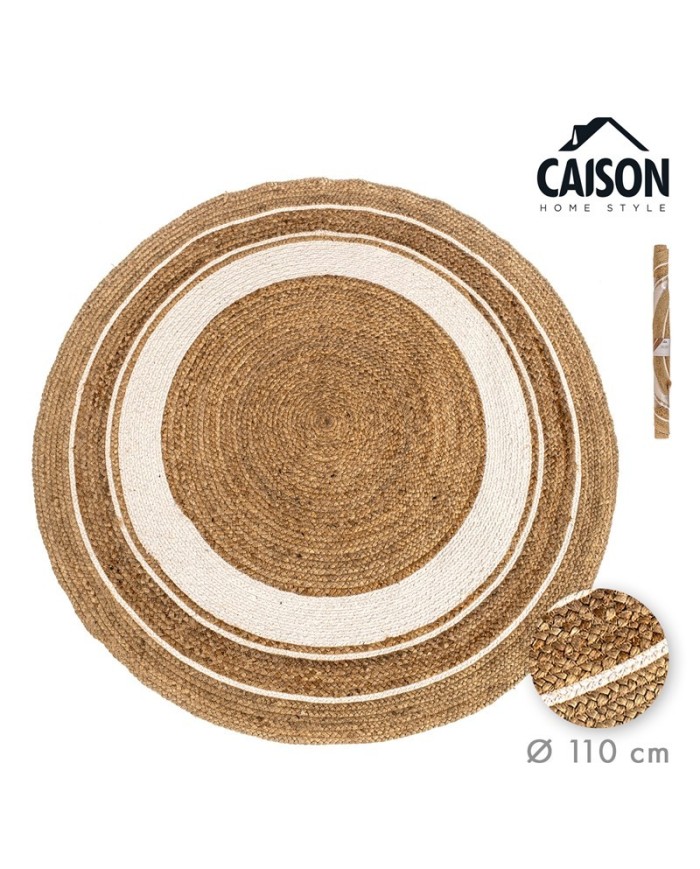 ALFOMBRA YUTE Ø110 cm