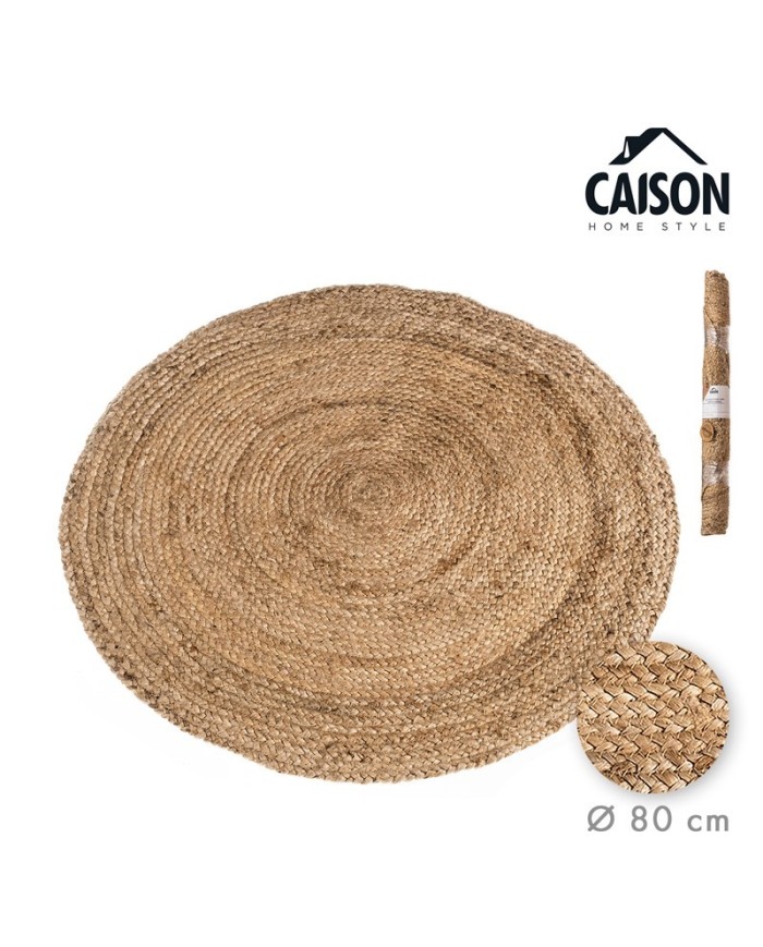 ALFOMBRA YUTE Ø80 cm