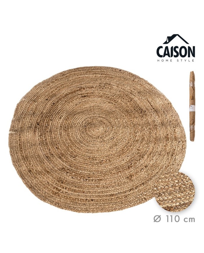 ALFOMBRA YUTE Ø110 cm