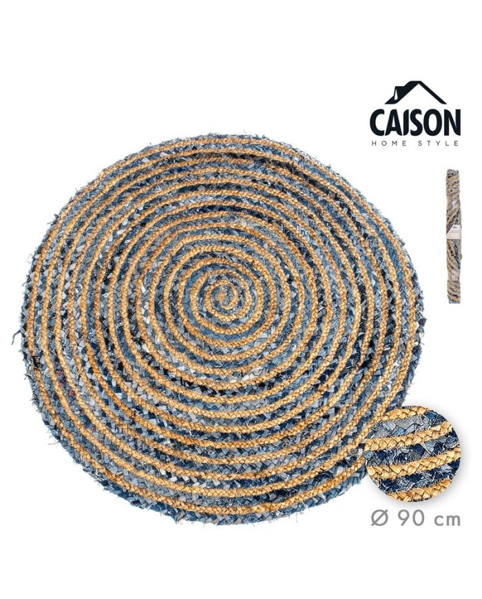 ALFOMBRA YUTE Ø 90 cm JEAN