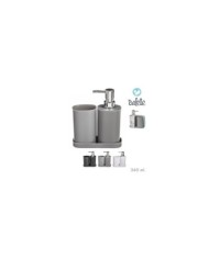 SET ACCESORIOS BAÑO 3 PZS MINIMAL SURT/3 COL 360ml