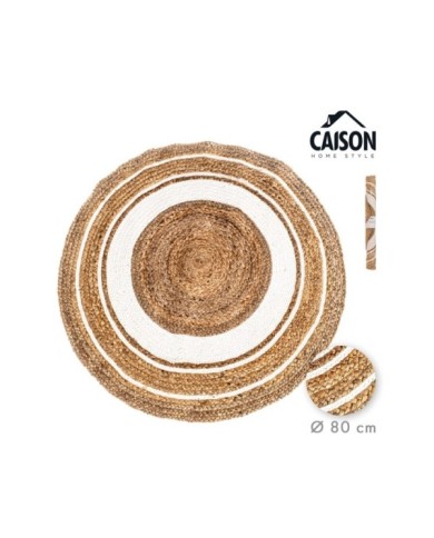 ALFOMBRA YUTE Ø 80 cm