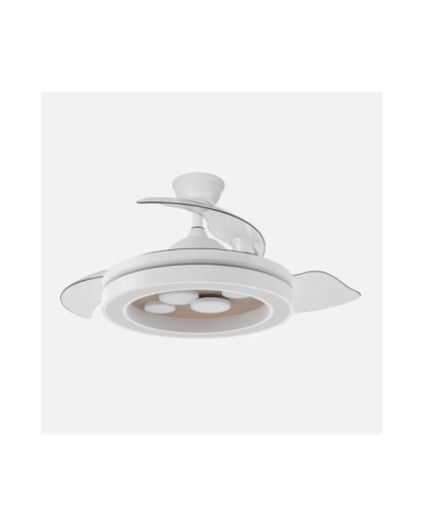 VENTILADOR DC CUPIDO 55W BLAN/HAYA 3ASP.107D 4960L 3000-4500-6500K