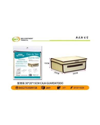 30X20X15CM CAJA ALMACENAJE