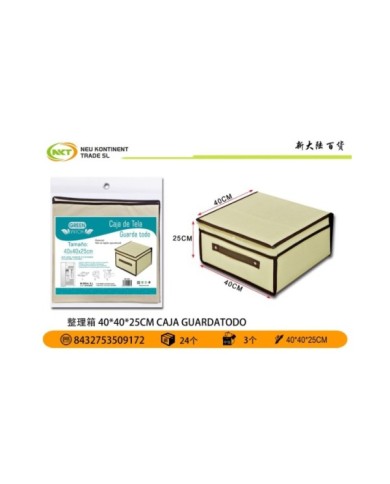 40X40X25CM CAJA ALMACENAJE