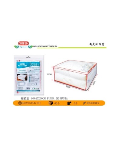 60X45X30CM FUNDA DE MANTA