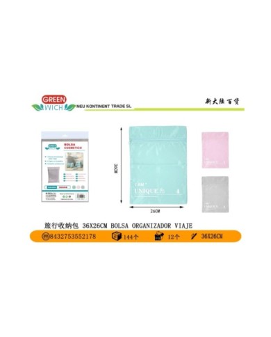 36X26CM BOLSA ORGANIZADOR VIAJE