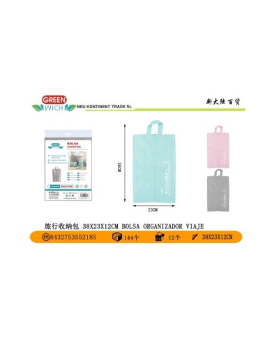 38X23X12CM BOLSA ORGANIZADOR VIAJE